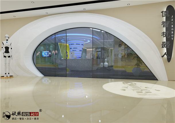 銀川培訓(xùn)學(xué)校裝修|銀川培訓(xùn)學(xué)校裝修設(shè)計(jì)|镹臻設(shè)計(jì)