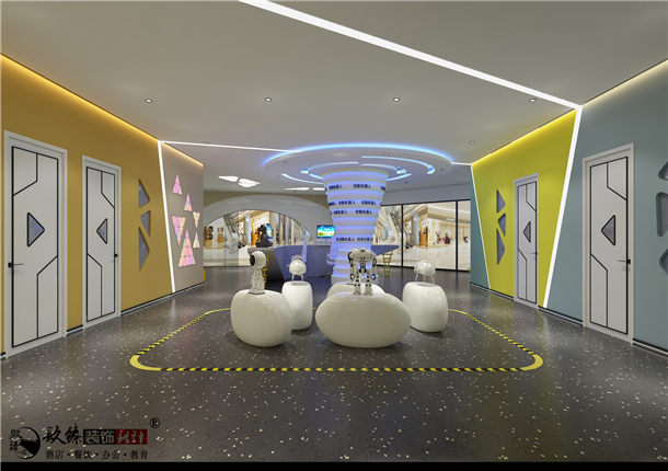 銀川培訓(xùn)學(xué)校裝修|銀川培訓(xùn)學(xué)校裝修設(shè)計(jì)|镹臻設(shè)計(jì)
