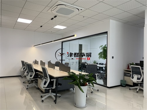 銀川辦公室裝修設(shè)計項目|津都華麗設(shè)計