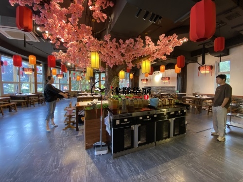 銀川火鍋店裝修設計項目|津都華麗設計